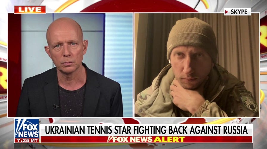 Ukrainian tennis star returns home, joins fight against Russia