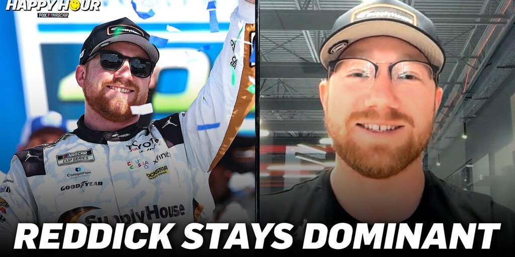 Tyler Reddick Stuns At Kansas & Breaks Down His 5th Win Of the Season