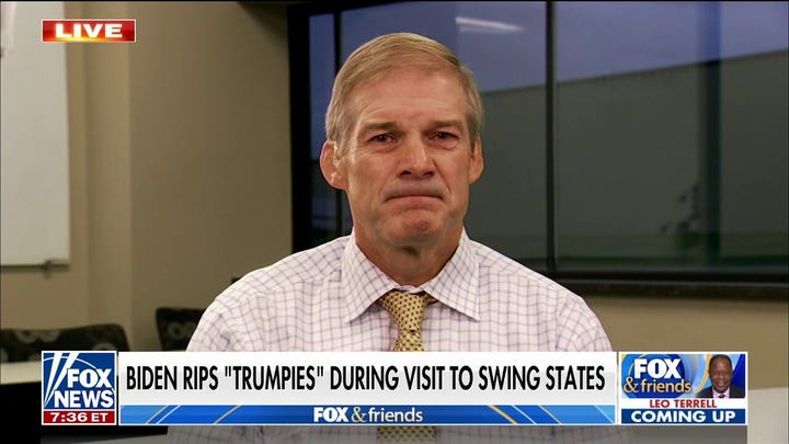 Rep. Jordan: Americans are going to send a message to Democrats in November