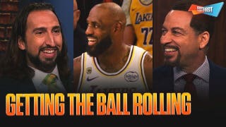 NBA Opening Night & Christmas Day schedules are ‘DELICIOUS’ with LeBron vs. Knicks & Lakers | FTF