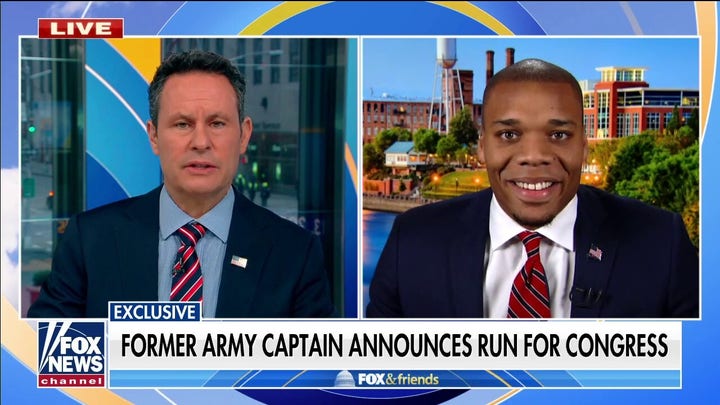 Former Army captain running for Congress: 'I refuse to surrender our country'