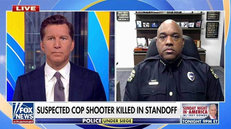 Orlando police chief provides updates on deadly hotel standoff leaving two cops injured