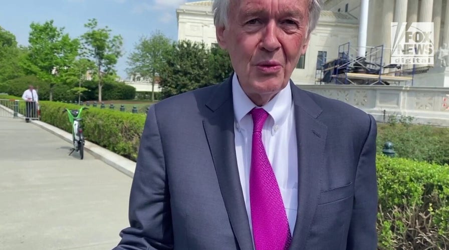 Sen. Ed Markey declines to say whether leak of Supreme Court draft opinion was appropriate