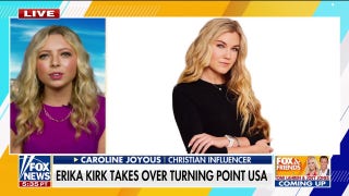 Erika Kirk unanimously voted new CEO of Turning Point USA