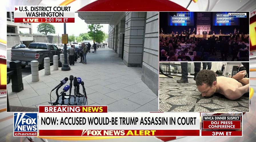 WHCA Dinner shooting suspect makes first court appearance