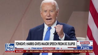 Biden not expected at Harris speech despite being steps away at White House - Fox News