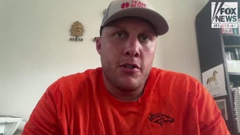 Broncos lineman Garett Bolles discusses protecting military veterans, just like he does with Bo Nix