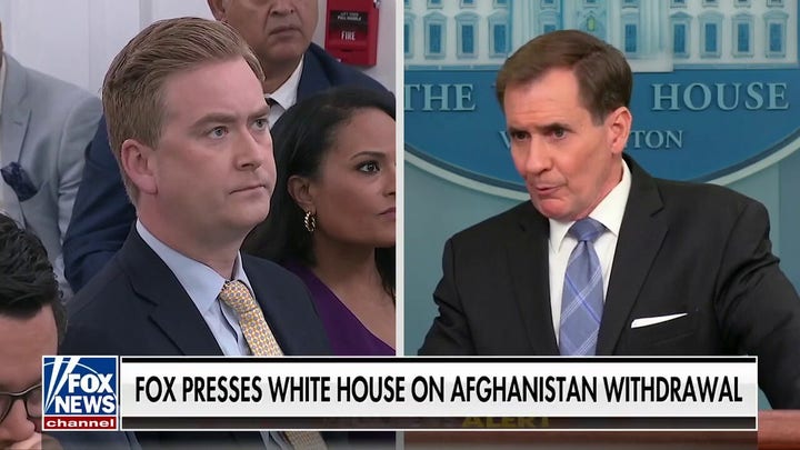 Fox News presses White House on Afghanistan withdrawal: 'Who's going to get fired?'