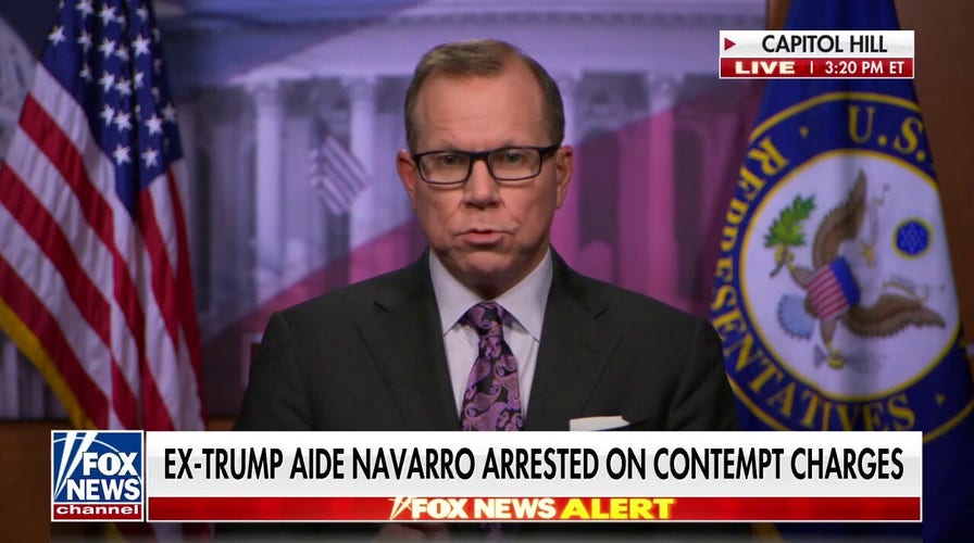 Peter Navarro charged with contempt of Congress