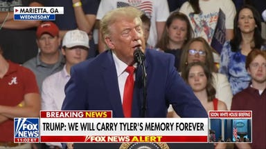 Trump honors fallen US heroes, warns Iran over Middle East conflict as military surges