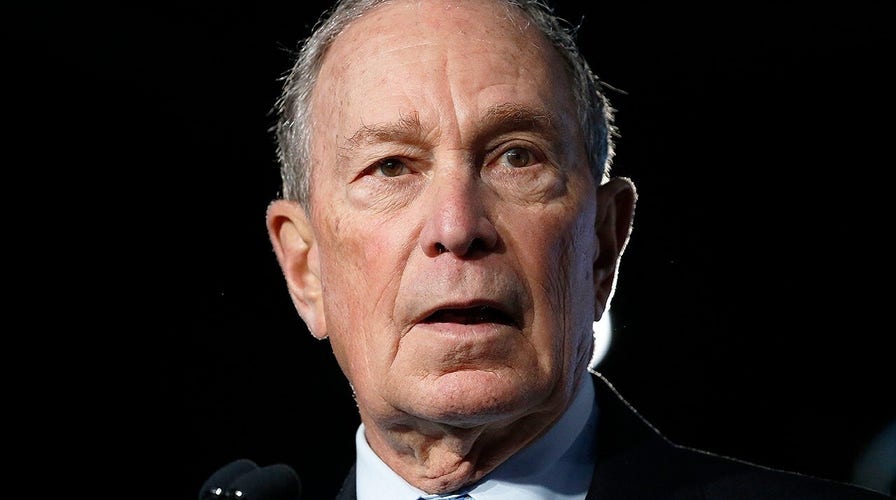Bloomberg not on the ballot but on candidates' minds in Nevada