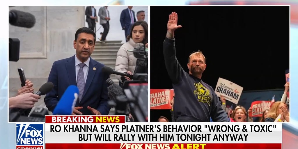 Ro Khanna to rally with Graham Platner despite 'wrong and toxic' behavior