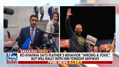 Ro Khanna to rally with Graham Platner despite 'wrong and toxic' behavior