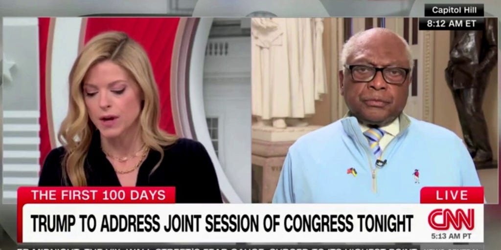 Rep. Clyburn warns Dem disruptions during Trump speech would 'play into the president's hands'