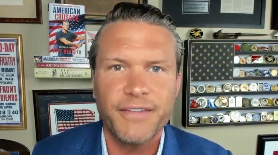 Pete Hegseth on Pelosi refusing to condemn toppling of statues, college football season in jeopardy
