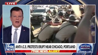 Anti-ICE protests turn violent in Portland and Chicago