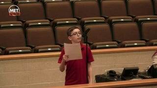 Massachusetts 12-year-old speaks to school committee after being sent home for t-shirt  - Fox News