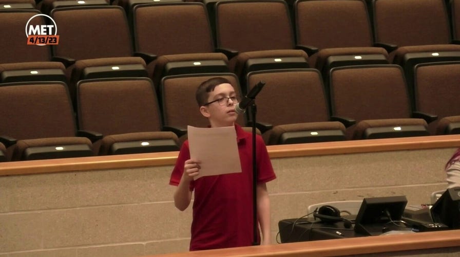 Massachusetts 12-year-old speaks to school committee after being sent home for t-shirt 