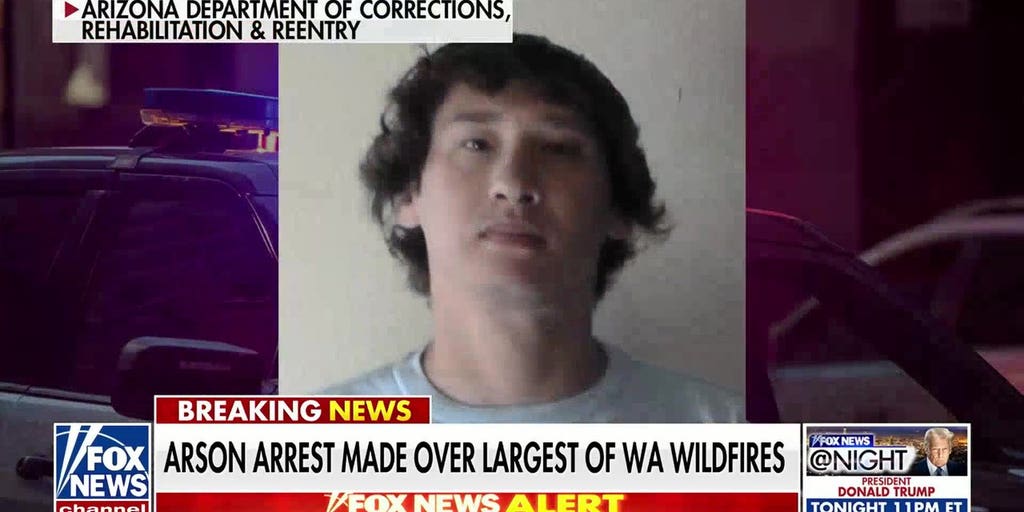 Spokane man arrested for suspected arson in Washington’s largest wildfires