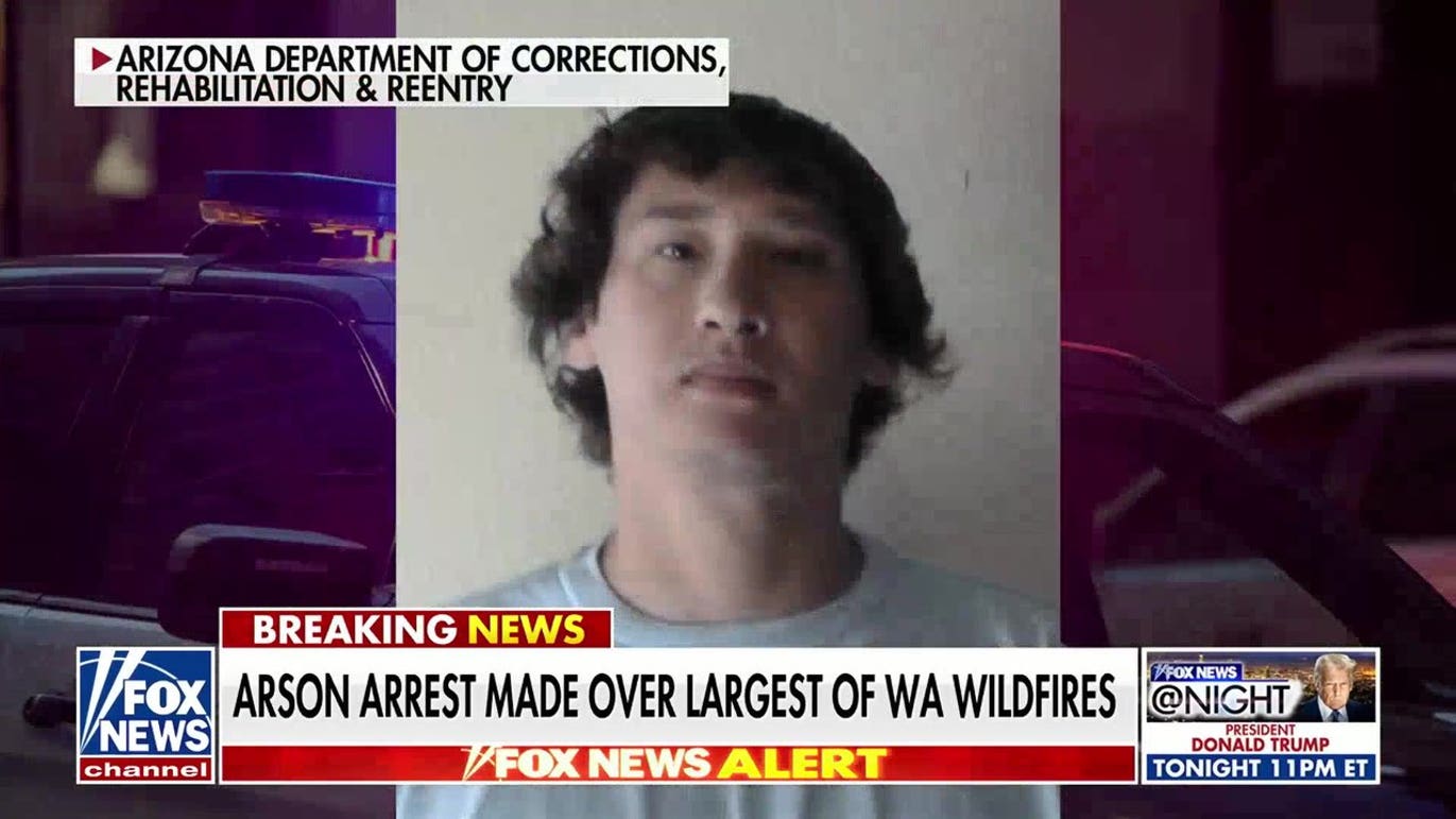 Spokane man arrested for suspected arson in Washington’s largest wildfires