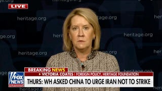 China is ‘just fine’ with the US being ‘tied up’ in the Middle East: Victoria Coates - Fox News