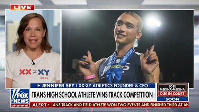 Jennifer Sey on trans athlete wins in girls' track competition
