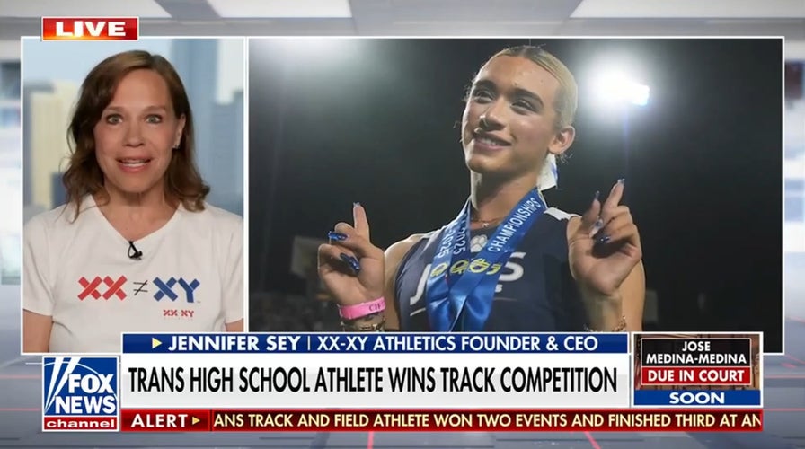Jennifer Sey on trans athlete wins in girls' track competition