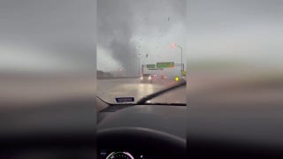 Watch as a tornado is spotted by a motorist in northeast Texas - Fox News