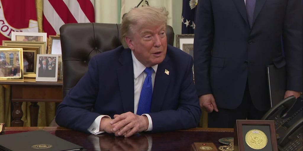 Trump gives update on Strait of Hormuz talks