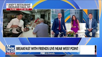 Will Cain dines with patriotic Americans near West Point