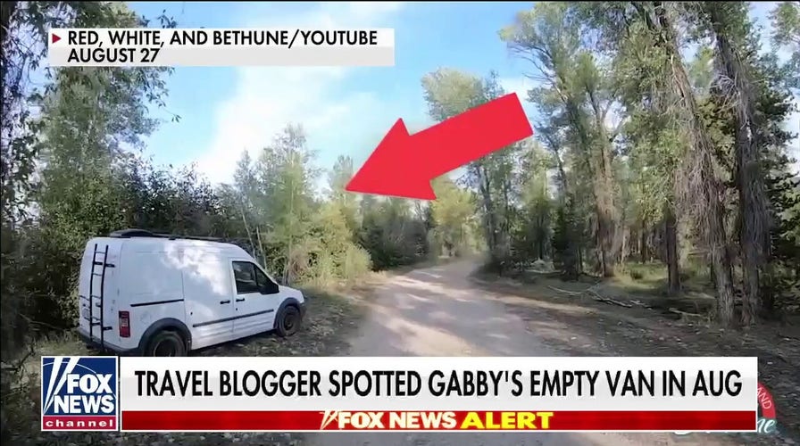 Travel blogger identifies Gabby Petito's van in Wyoming before officials find body matching description