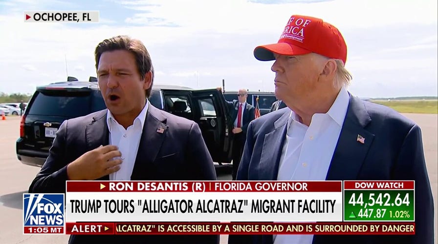 ‘Alligator Alcatraz’ serves as ‘big message’ to illegals around the world, retired ICE agent says