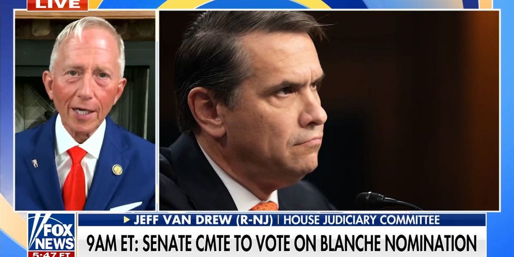 Rep Jeff Van Drew reacts to Todd Blanche AG nomination, NJ voter roll controversy