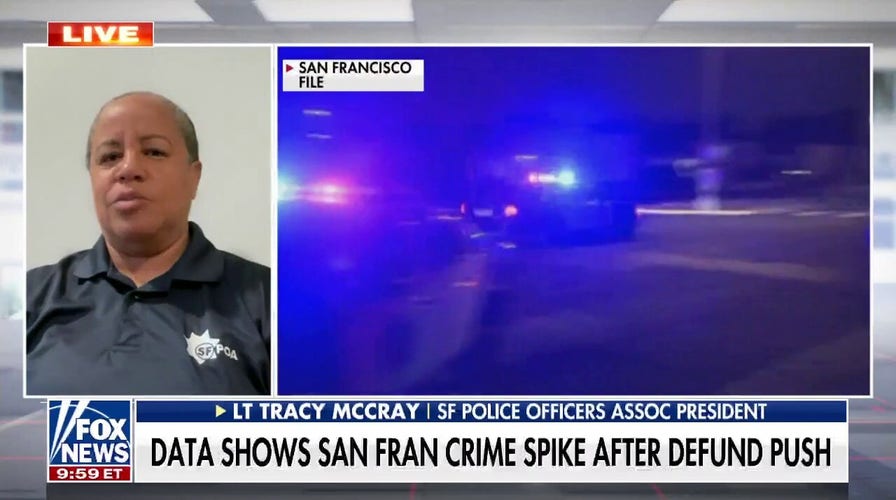 San Francisco officer rips 'defund the police' politicians for flip-flopping on crime: 'Make up your mind' 