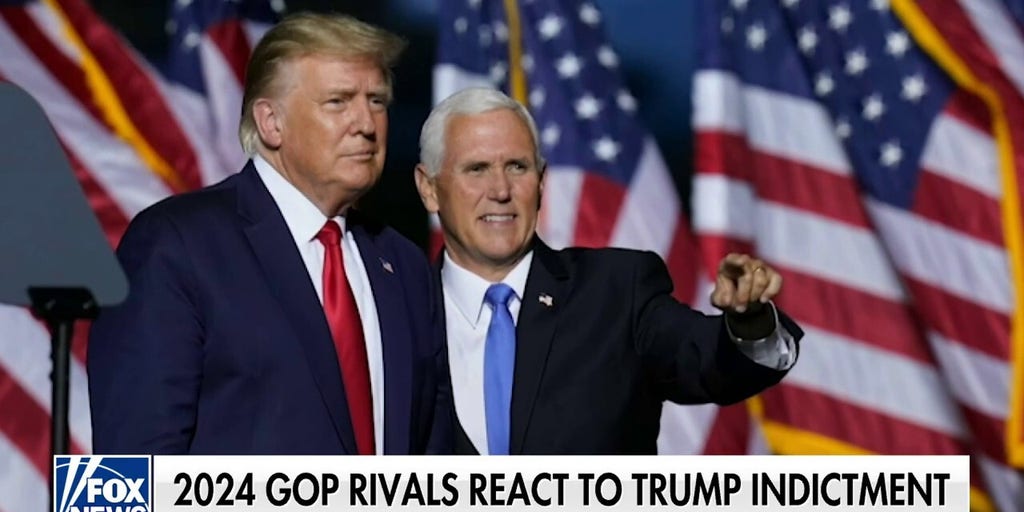 2024 GOP rivals react to Trump’s third indictment Fox News Video