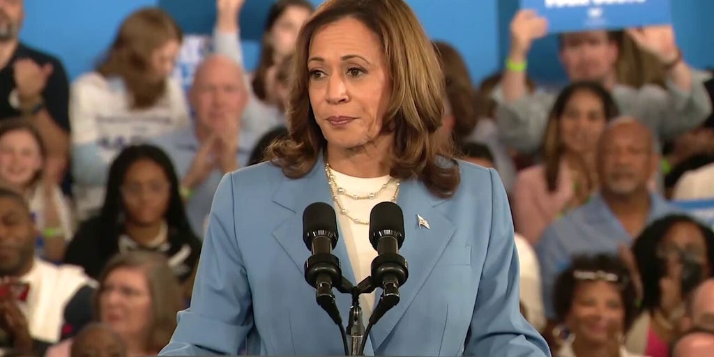 Kamala Harris says prices 'still too high' day after Biden touts