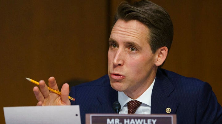Sen. Hawley sounds off on Big Tech and their closeness to Democrats