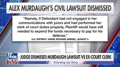 Judge dismisses Murdaugh lawsuit against former court clerk