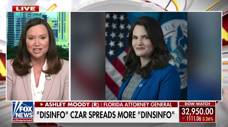 Biden's disinformation czar hired to push out disinformation: Florida attorney general