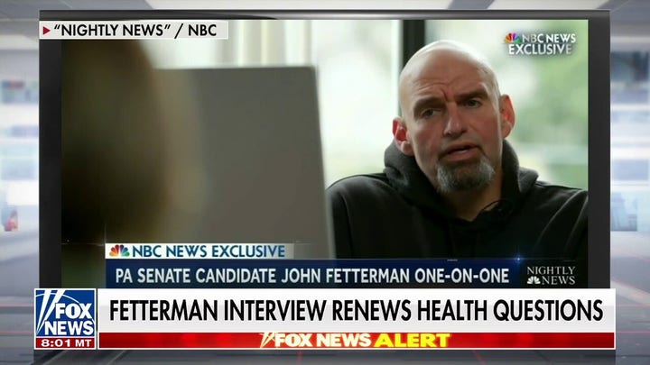 Interview with Senate candidate Fetterman raises new health questions 