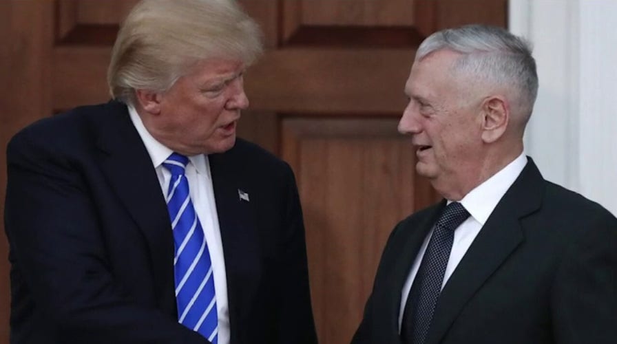 A closer look President Trump's relationship with former Defense Secretary James Mattis