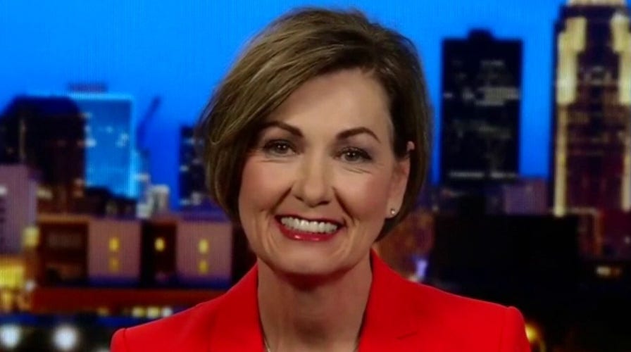 Gov. Reynolds on balancing food production with safety concerns at Iowa's meat processing plants	