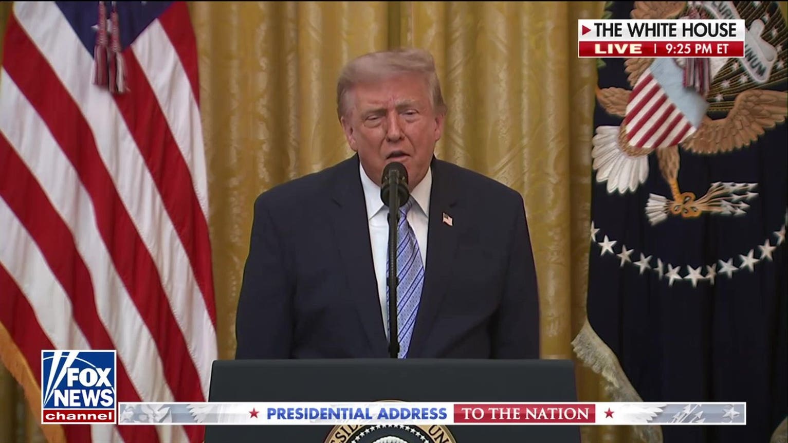Trump urges passage of the SAVE America Act in address on election integrity