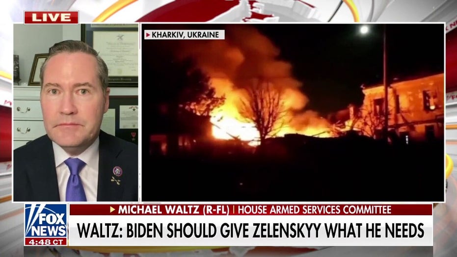 Rep. Waltz on ‘Fox & Friends First’: Biden needs to draw a red line right now