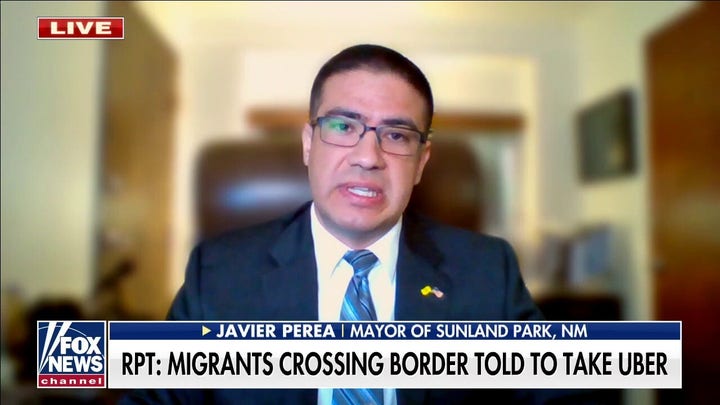 New Mexico mayor says smugglers are targeting youth, telling migrants to cross border by Uber