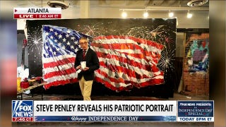 Artist unveils patriotic portrait on Independence Day - Fox News