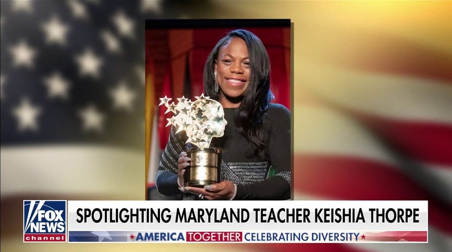 Maryland teacher Keishia Thorpe, winner of Global Teacher Prize