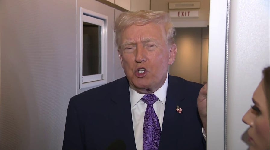 Trump says ‘don’t work   thing  into it’ erstwhile   pressed connected  Venezuela airspace warning