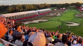 Golf fans sing ‘The Star-Spangled Banner’ as 2025 Ryder Cup begins