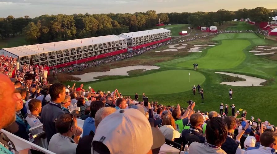Golf fans sing ‘The Star-Spangled Banner’ as 2025 Ryder Cup begins